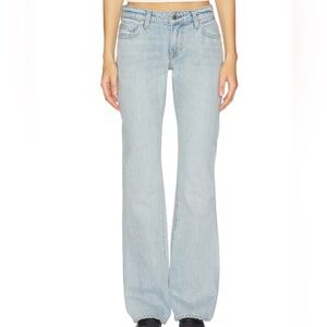 GRLFRND NWT Serena Low Rise Boot in Ocean Ave // Size 26